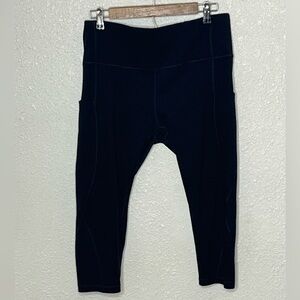 Phisockat Black Capris Sz XL